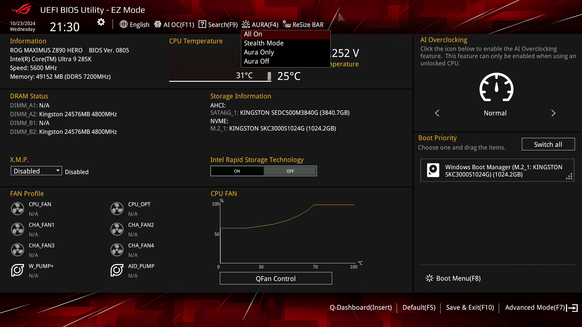 ASUS ROG Maximus Z890 Hero