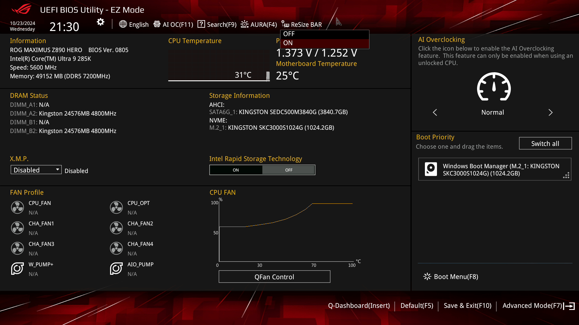 ASUS ROG Maximus Z890 Hero