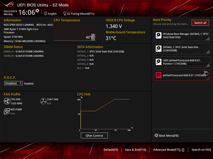 ASUS ROG Strix B350-I Gaming