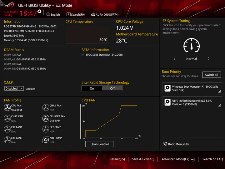 ASUS ROG Strix B360-F Gaming