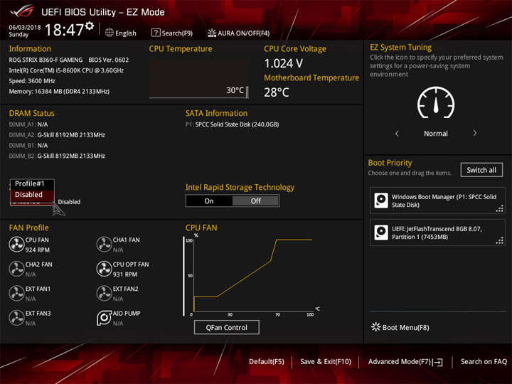 ASUS ROG Strix B360-F Gaming