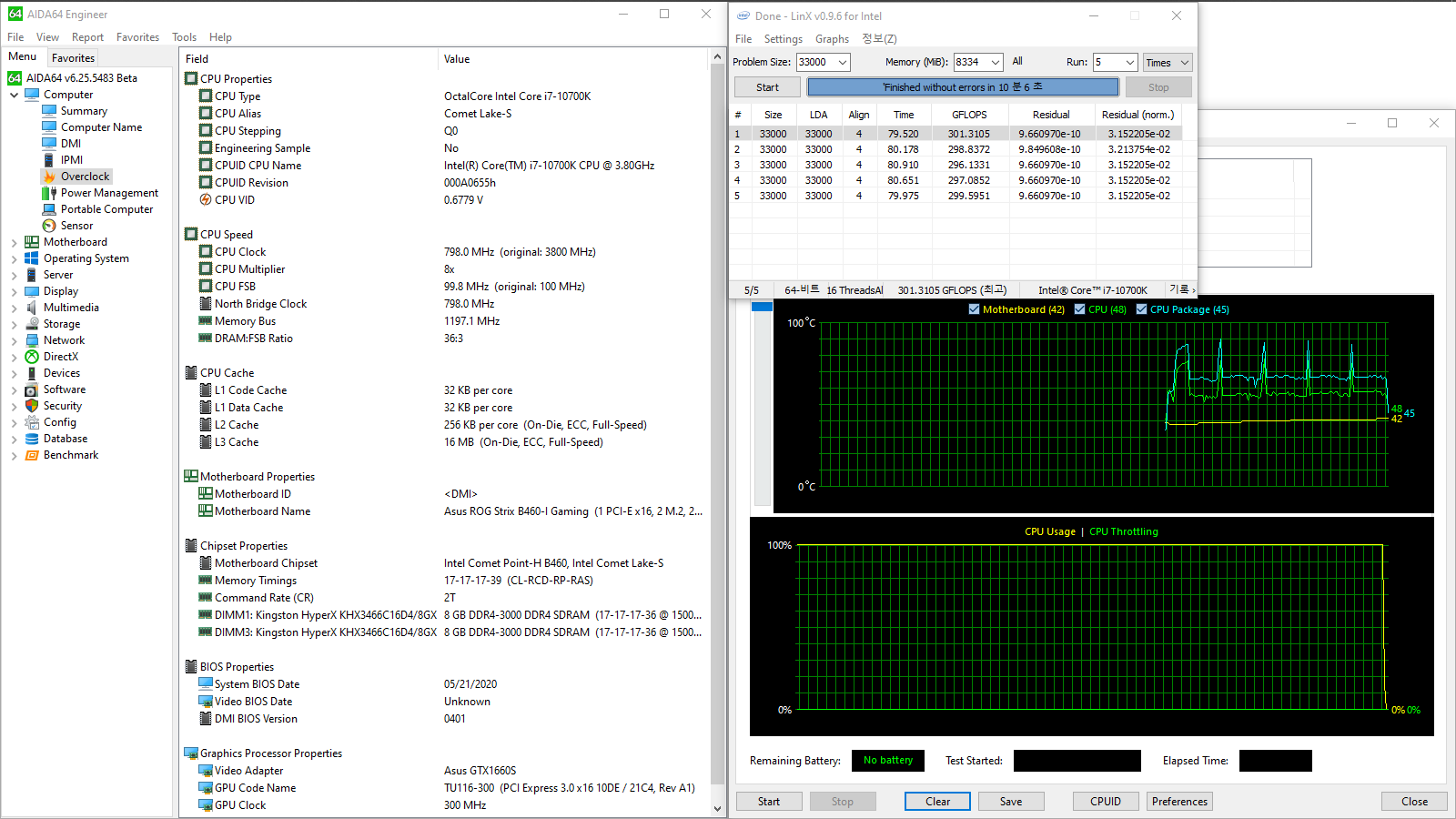 ASUS ROG Strix B460-I Gaming