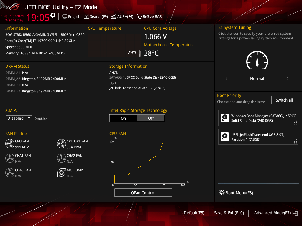 ASUS ROG Strix B560-A Gaming WiFi