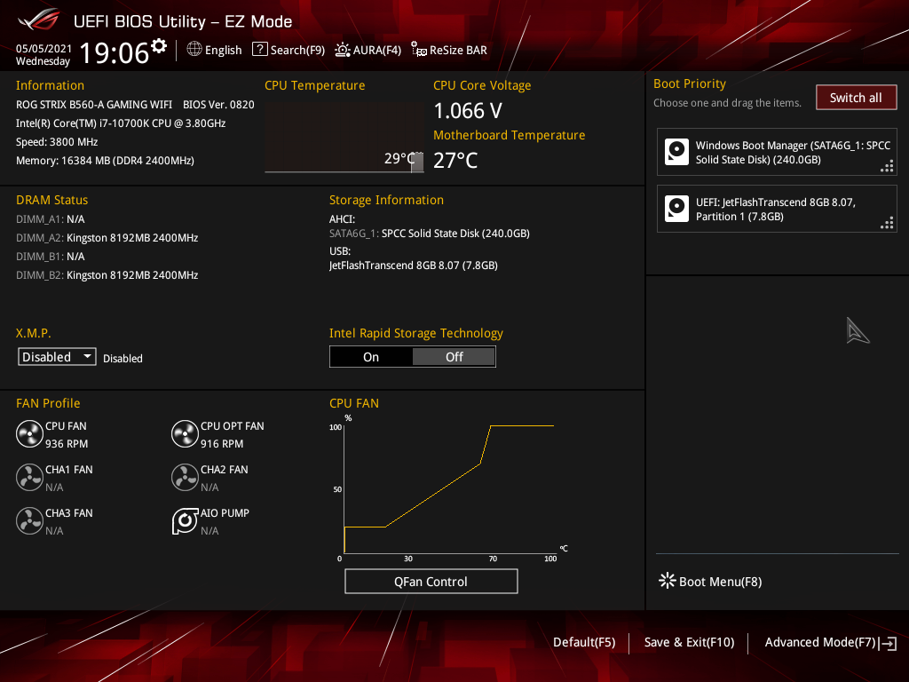 ASUS ROG Strix B560-A Gaming WiFi