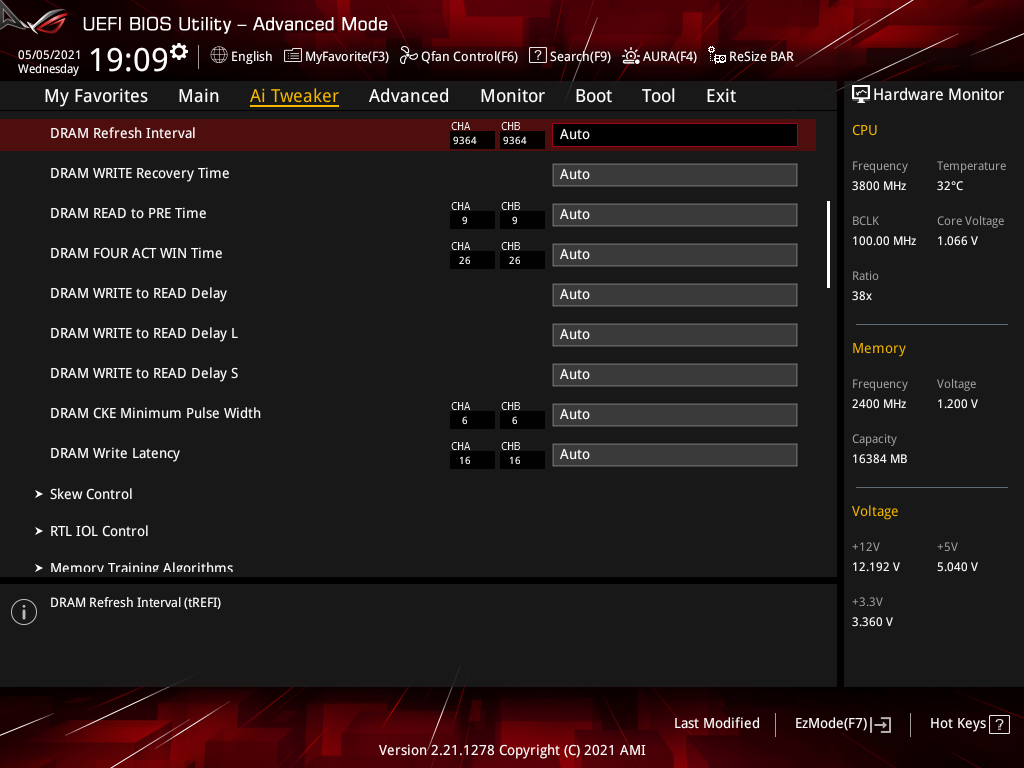 ASUS ROG Strix B560-A Gaming WiFi