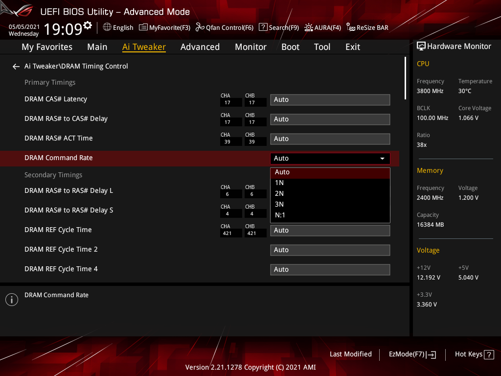 ASUS ROG Strix B560-A Gaming WiFi