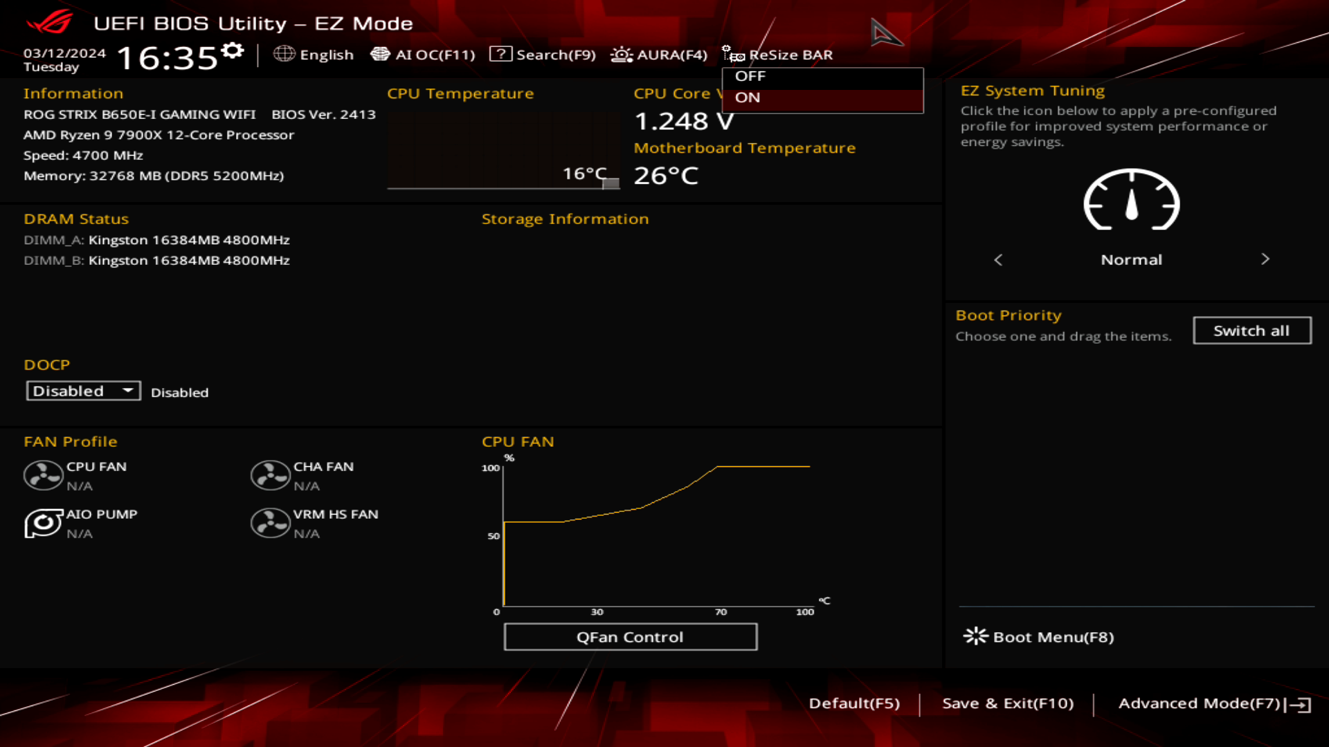 ASUS ROG Strix B650E-I Gaming WIFI