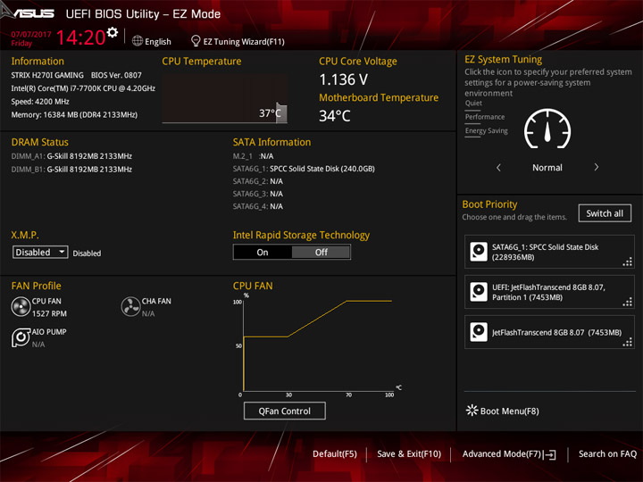 ASUS ROG Strix H270I Gaming