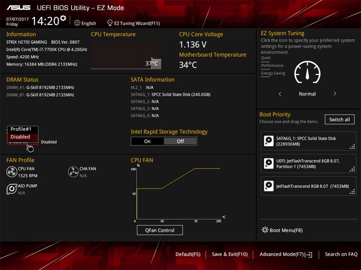 ASUS ROG Strix H270I Gaming