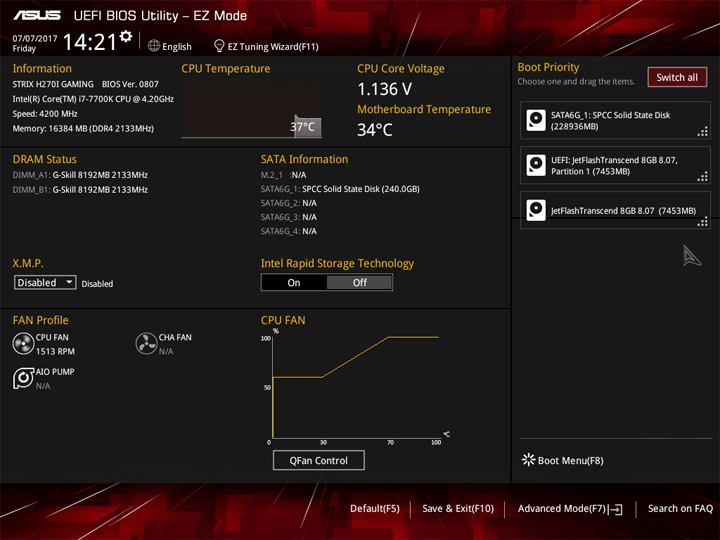 ASUS ROG Strix H270I Gaming