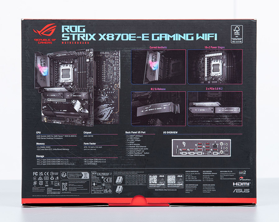 ASUS ROG Strix X870E-E Gaming WiFi