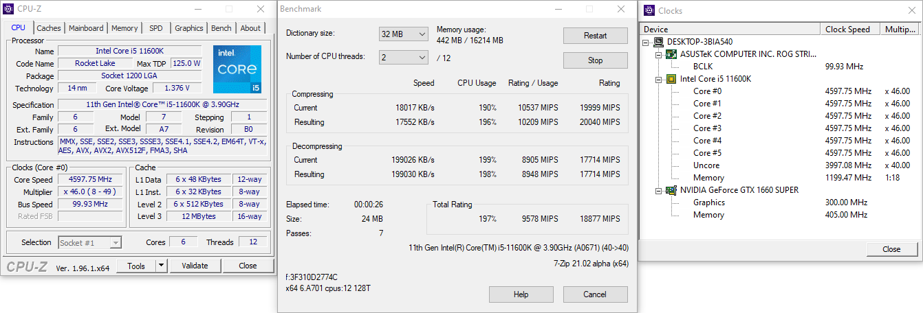 ASUS ROG Strix Z590-I Gaming WiFi