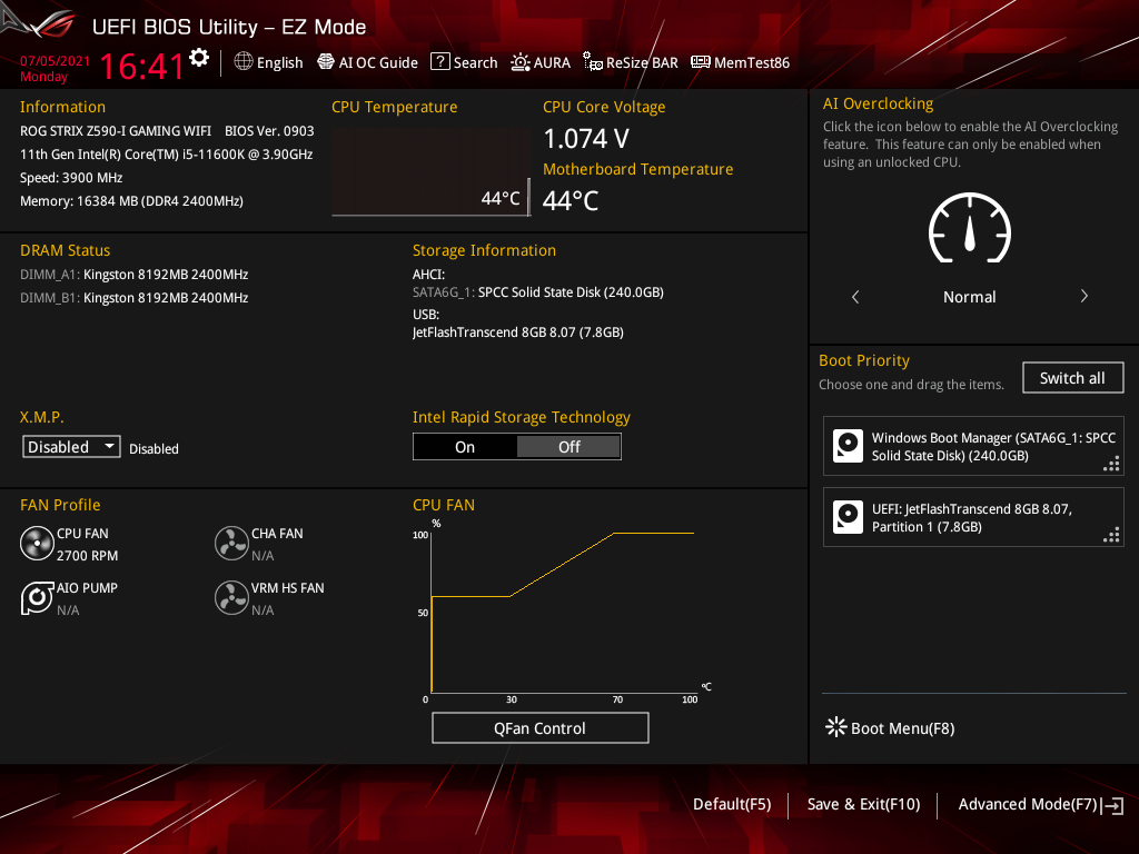 ASUS ROG Strix Z590-I Gaming WiFi