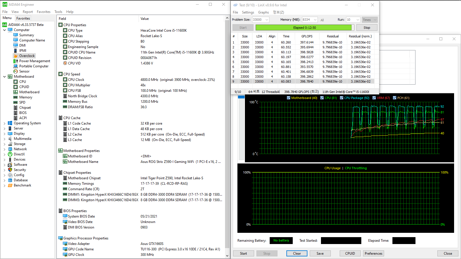 ASUS ROG Strix Z590-I Gaming WiFi