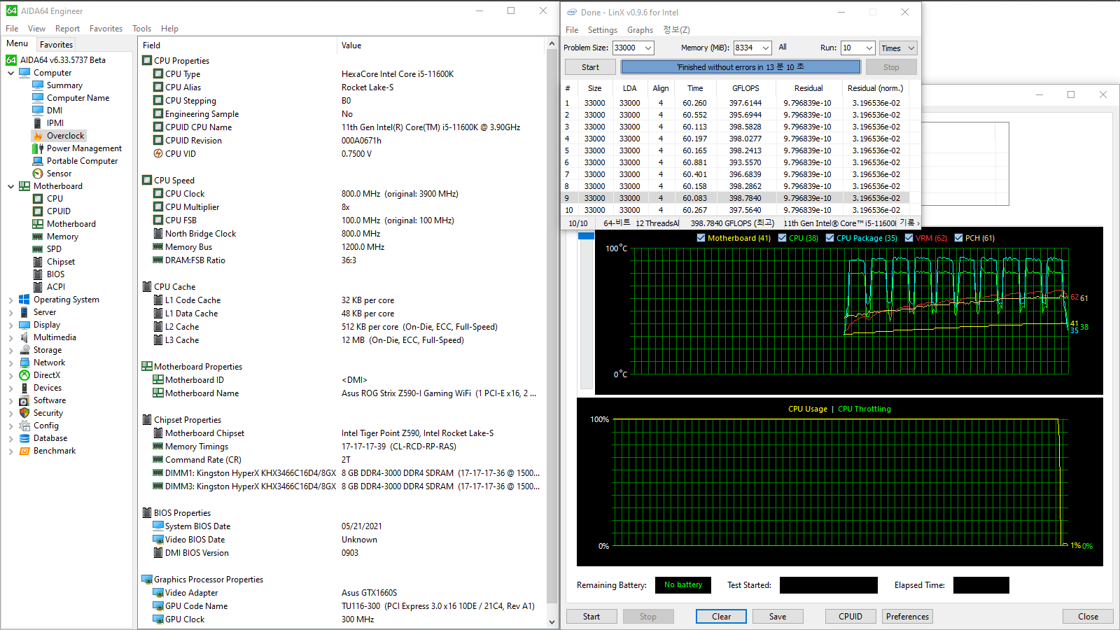 ASUS ROG Strix Z590-I Gaming WiFi