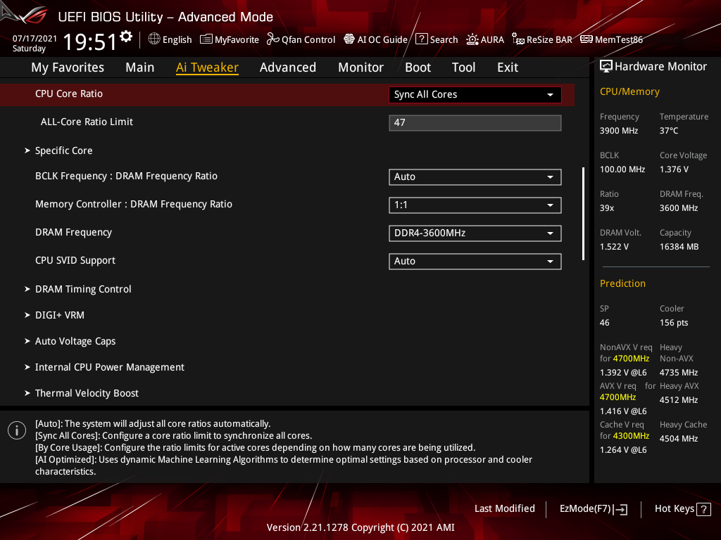 ASUS ROG Strix Z590-I Gaming WiFi