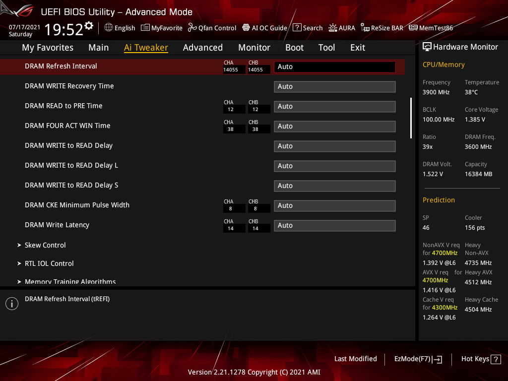 ASUS ROG Strix Z590-I Gaming WiFi