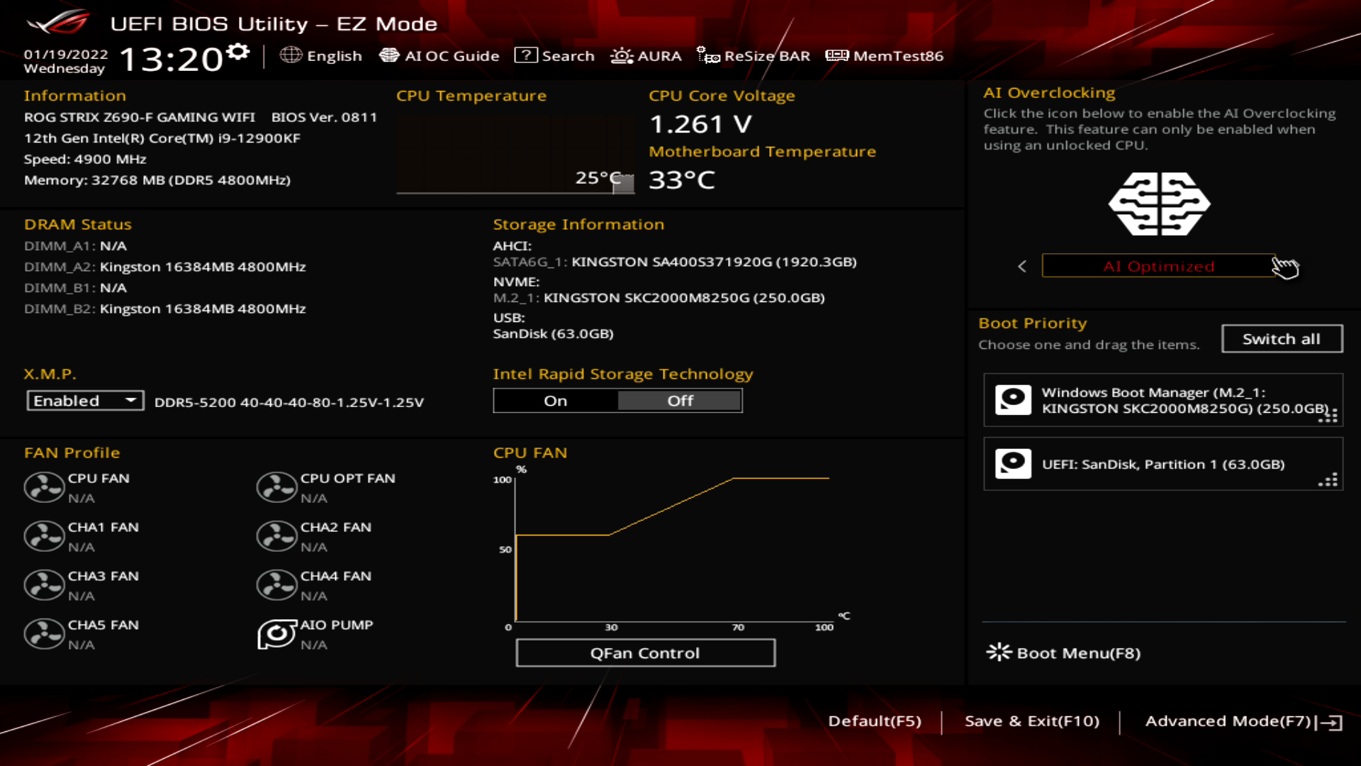 ASUS ROG Strix Z690-F Gaming WiFi