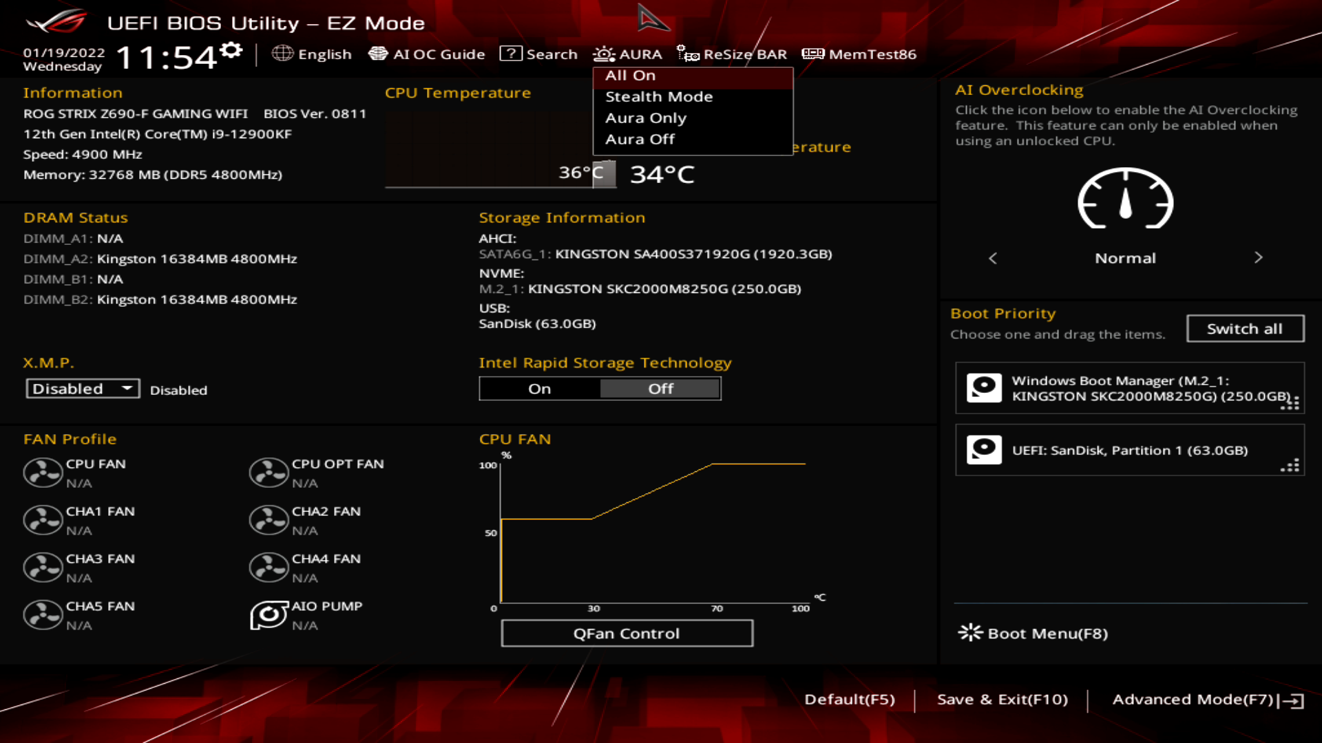 ASUS ROG Strix Z690-F Gaming WiFi