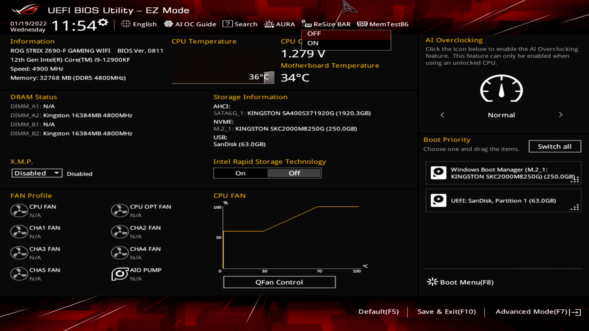 ASUS ROG Strix Z690-F Gaming WiFi