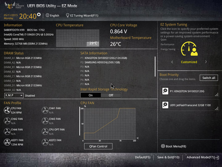 ASUS Sabertooth X99