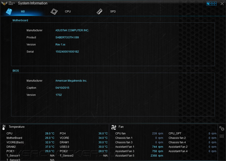 ASUS Sabertooth X99