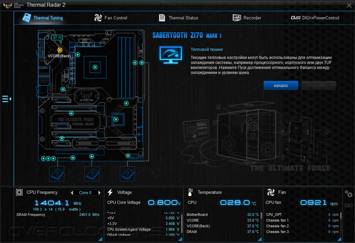 ASUS Sabertooth Z170 Mark 1