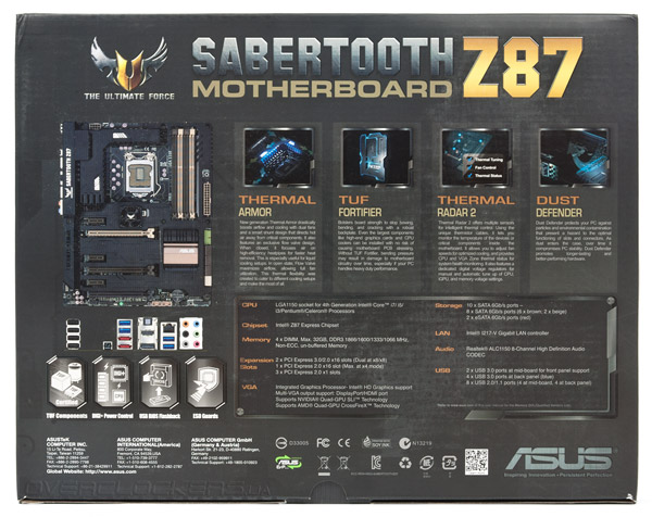 ASUS Sabertooth Z87