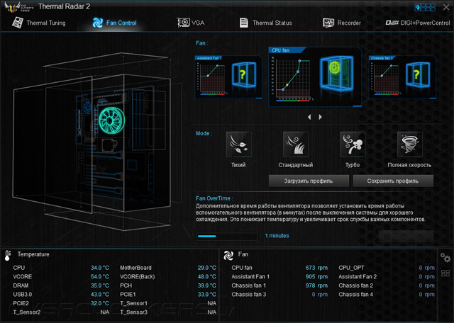 Программное обеспечение ASUS Sabertooth Z97 Mark 2