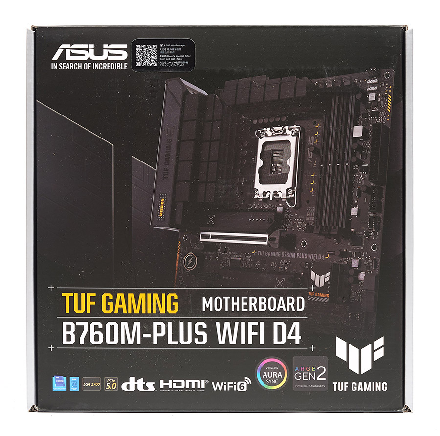ASUS TUF Gaming B760M-Plus WiFi D4