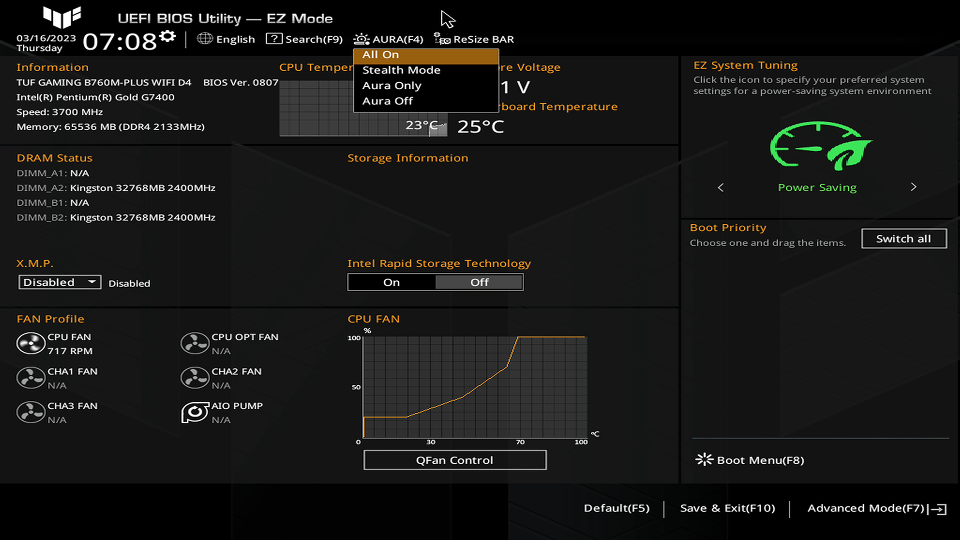 ASUS TUF Gaming B760M-Plus WiFi D4