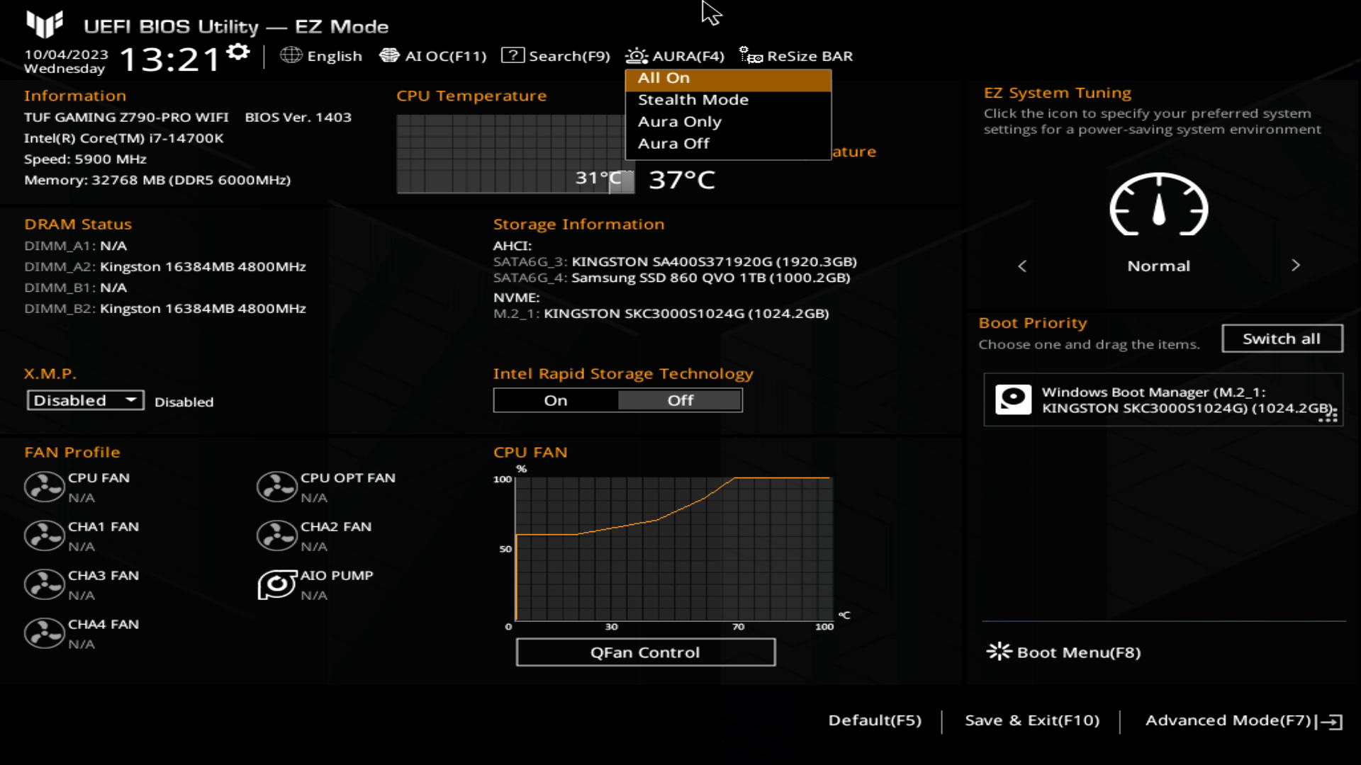 ASUS TUF GAMING Z790-PLUS WIFI