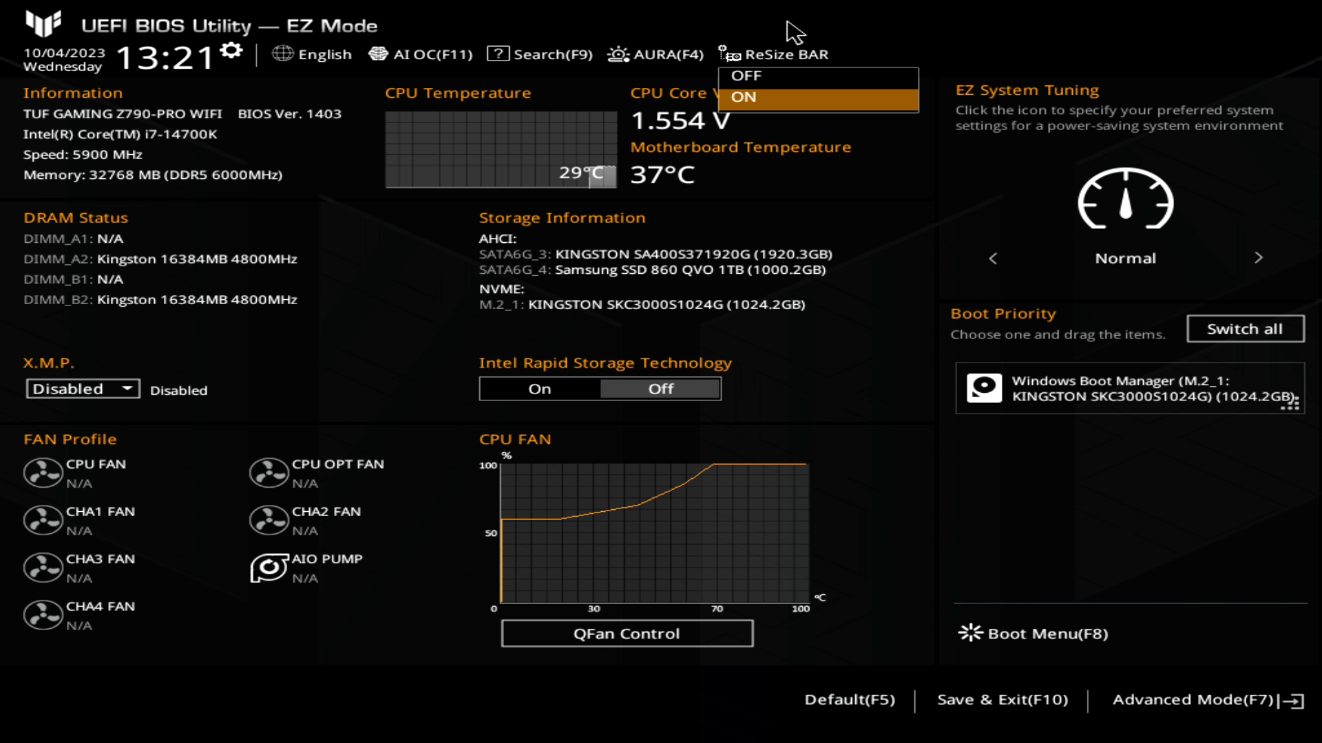 ASUS TUF GAMING Z790-PLUS WIFI