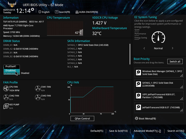 ASUS TUF X470-Plus Gaming