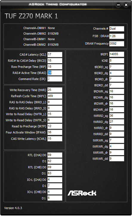 ASUS TUF Z270 Mark 1