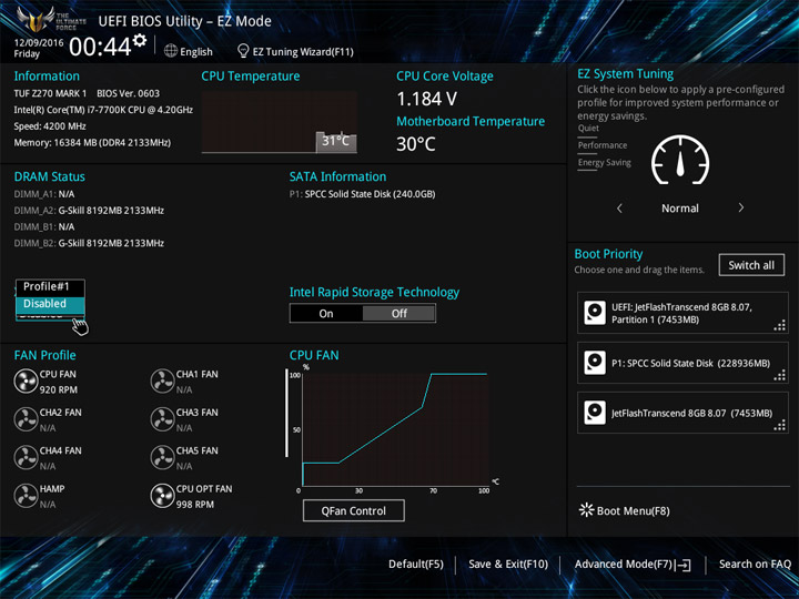 ASUS TUF Z270 Mark 1