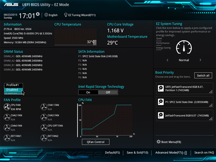 ASUS Z170-A