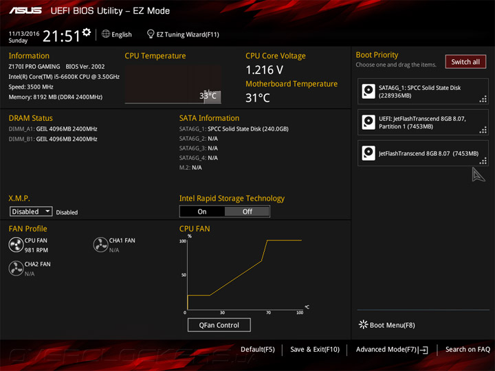 ASUS Z170I Pro Gaming