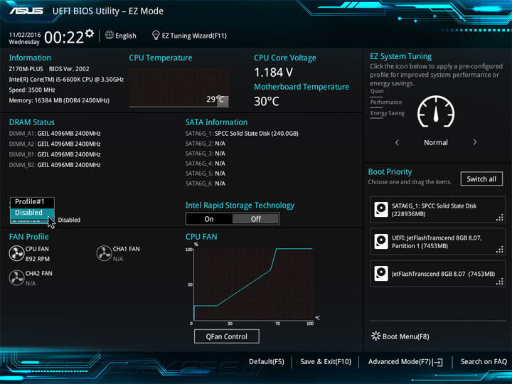 ASUS Z170M Plus