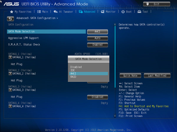 UEFI Setup ASUS Z87-Plus