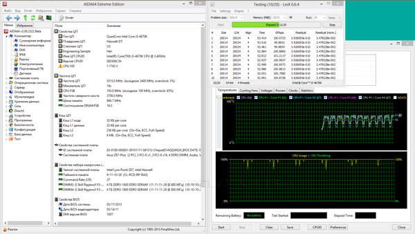 Разгон ASUS Z87-Plus