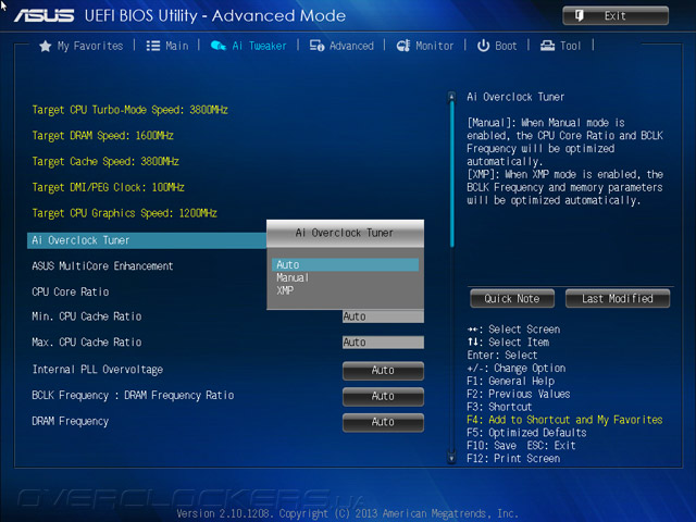 UEFI Setup ASUS Z87M-Plus