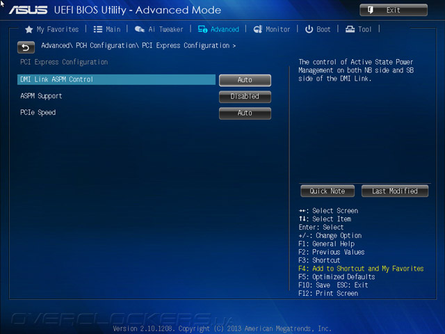 UEFI Setup ASUS Z87M-Plus