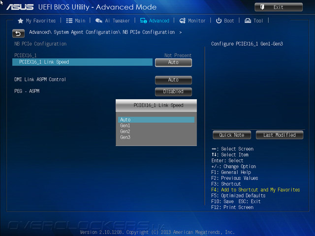 UEFI Setup ASUS Z87M-Plus