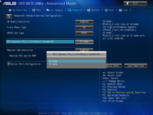 UEFI Setup ASUS Z87M-Plus