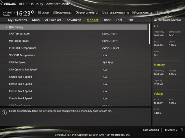 UEFI Setup ASUS Z97-A