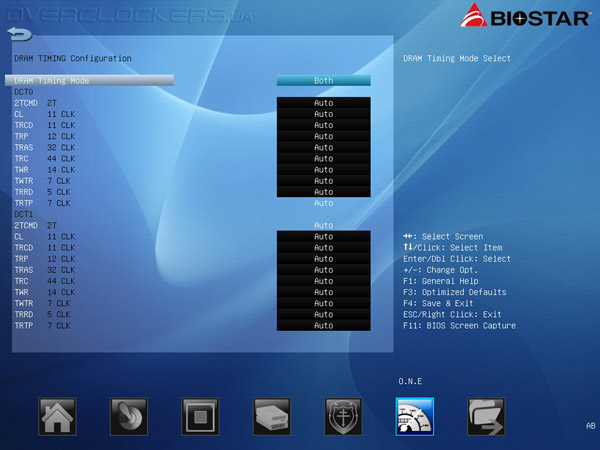 UEFI Setup Biostar Hi-Fi A85W