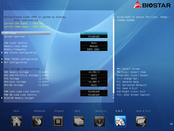 Разгон Biostar Hi-Fi A85W