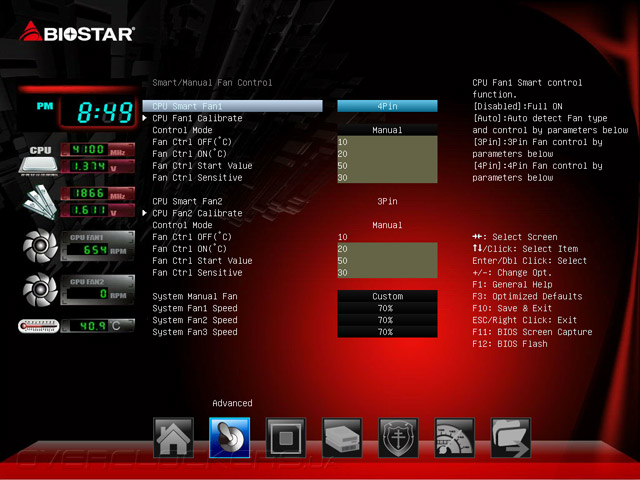 UEFI Setup Biostar Hi-Fi A88W 3D