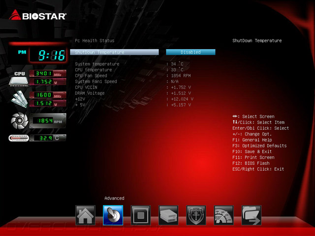 UEFI Setup Biostar Hi-Fi B85N 3D